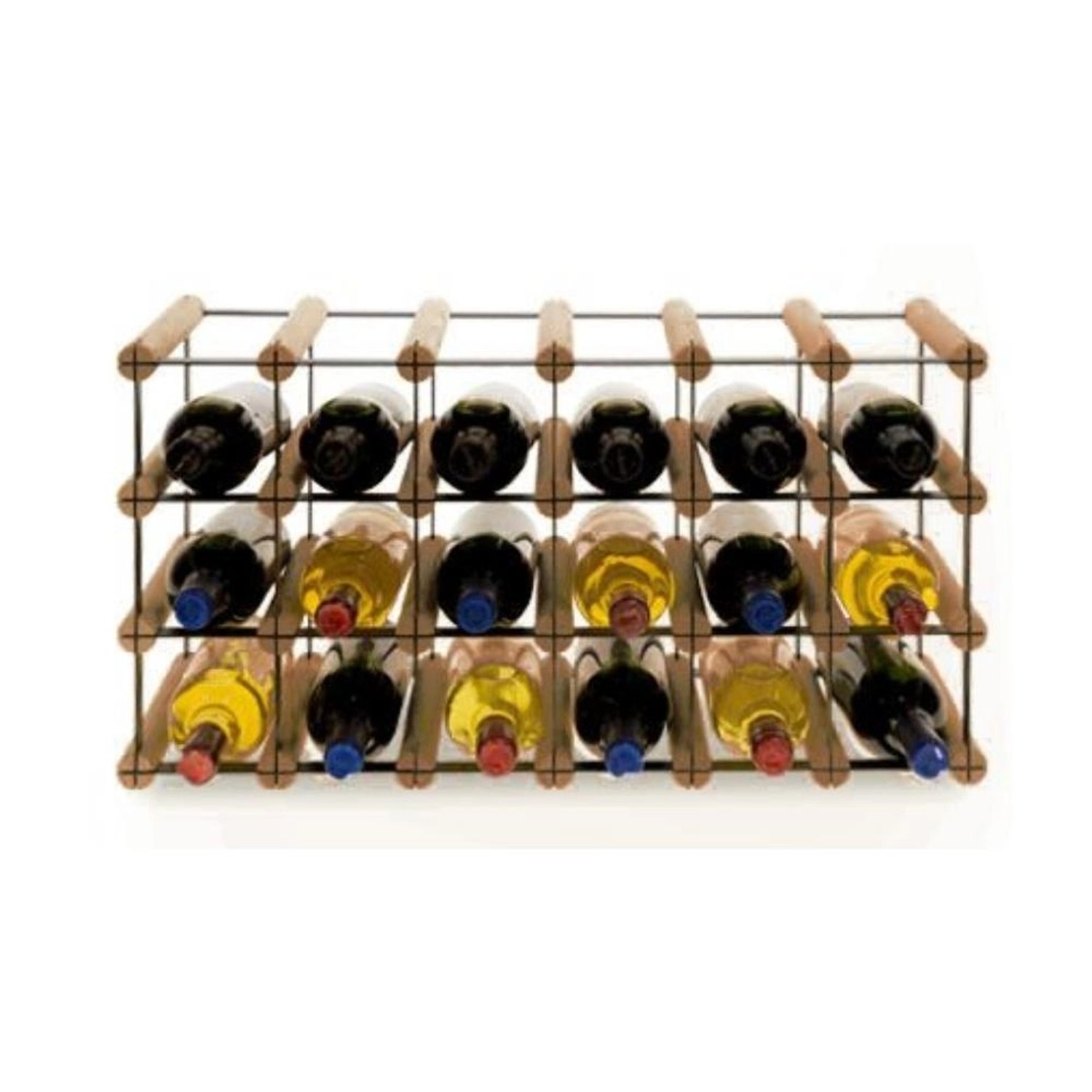 PROREGAL Modulares Weinregal Vinotega Mod Metal HxBxT 32,5 x 62,5 x 24,5 cm günstig online kaufen