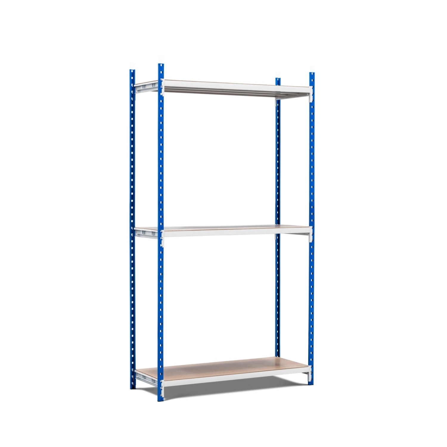 PROREGAL Fachbodenregal Maximus Pro HxBxT 220 x 125 x 50 cm 3 Ebenen Spanpl günstig online kaufen