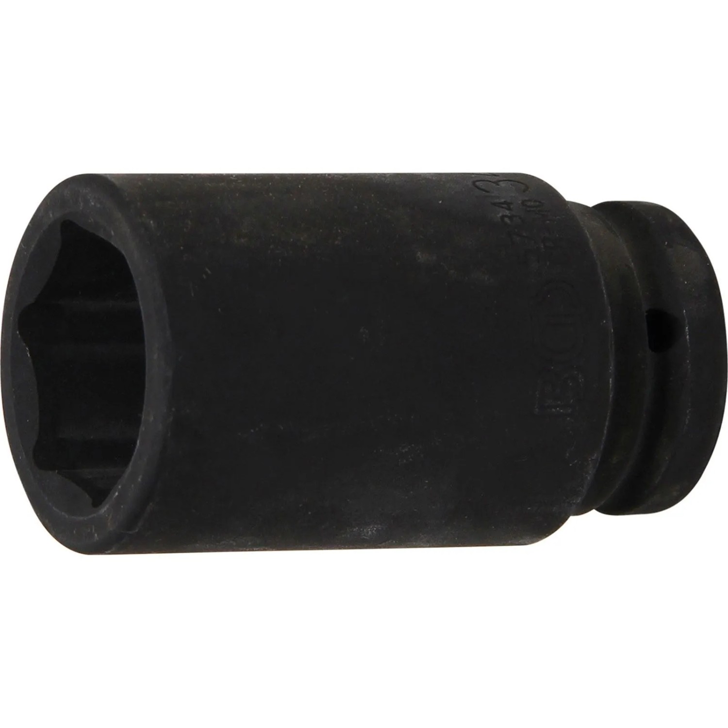 BGS Kraft Steckschlüssel Einsatz Sechskant Tief Antrieb Innenvierkant 20 Mm  3 4 Zoll  SW 34 Mm 5734
