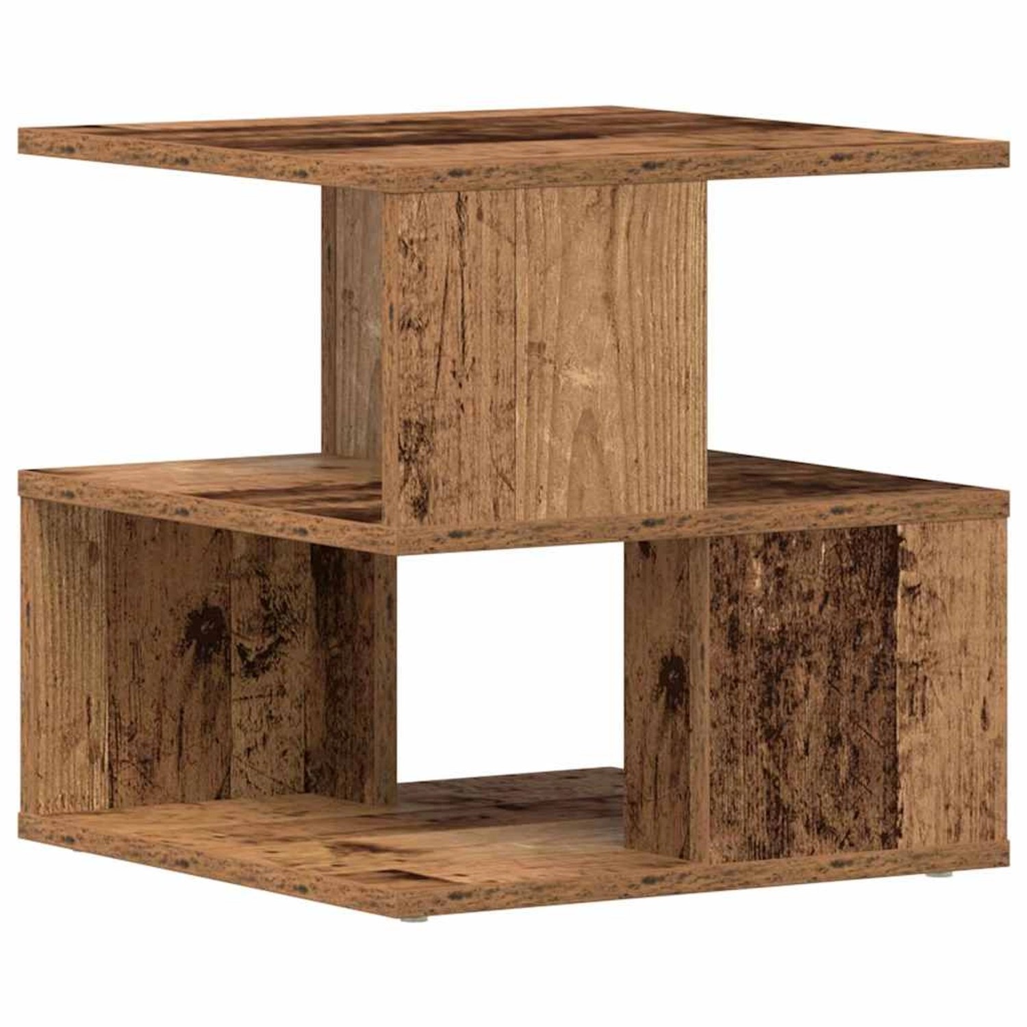 vidaXL Beistelltisch Altholz 40 x 40 x 40 cm Holzwerkstoff 862603 günstig online kaufen