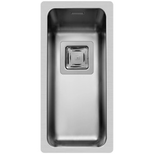 Pyramis Küchenspüle Lume, 21x44 cm, Edelstahl poliert, Aufsicht