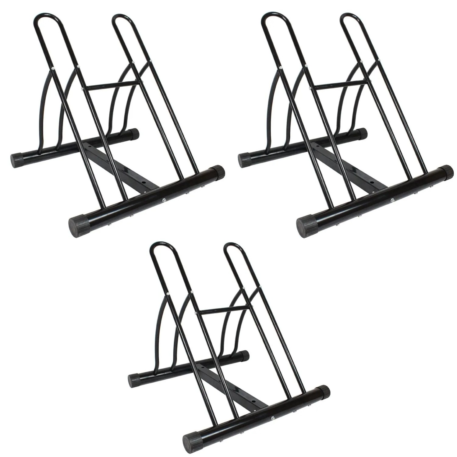 TRUTZHOLM Fahrradständer Für 6 Fahrräder DUO Schwarz günstig online kaufen
