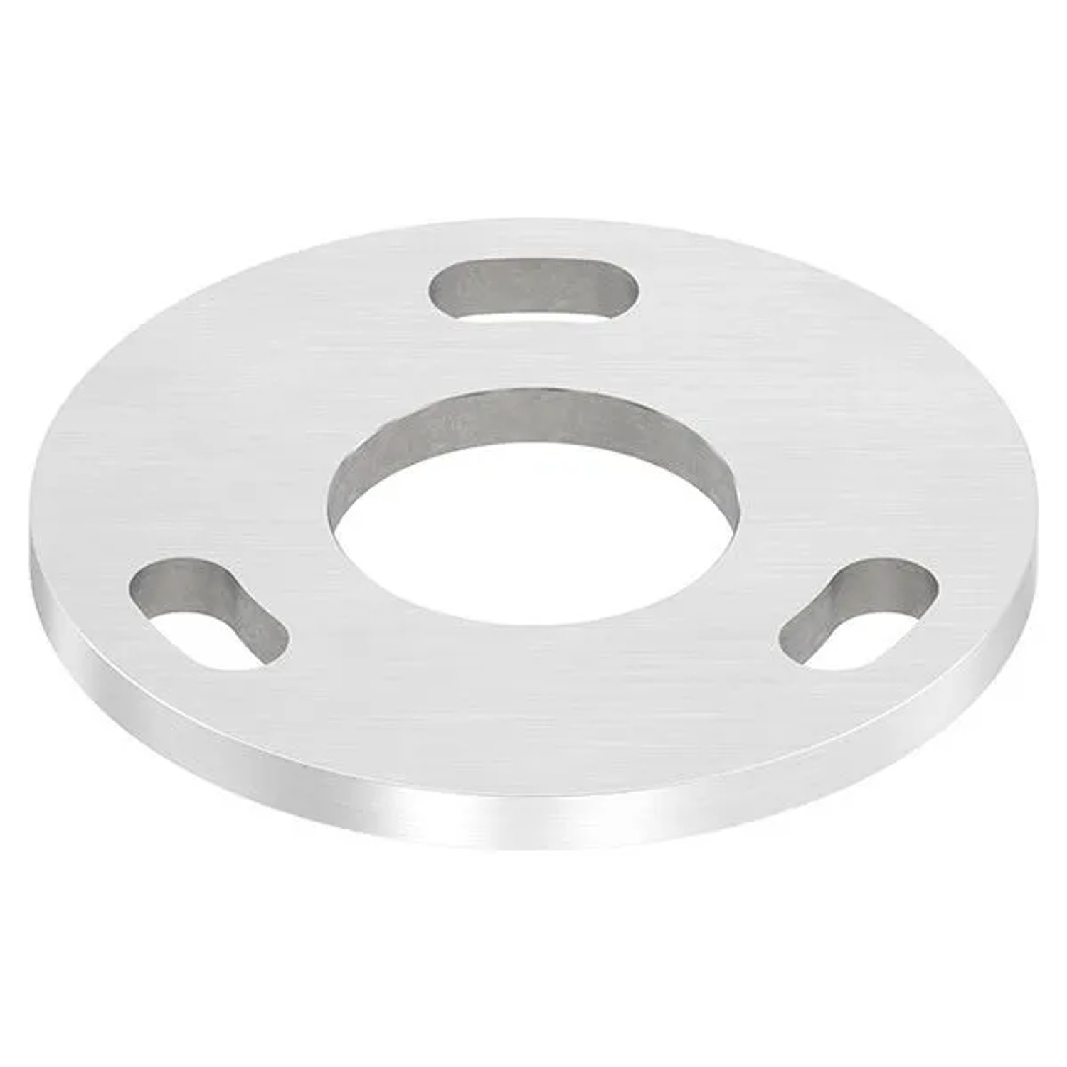 FeNau Ankerplatte Ø 120 X 8mm Mit Längsschliff V2A