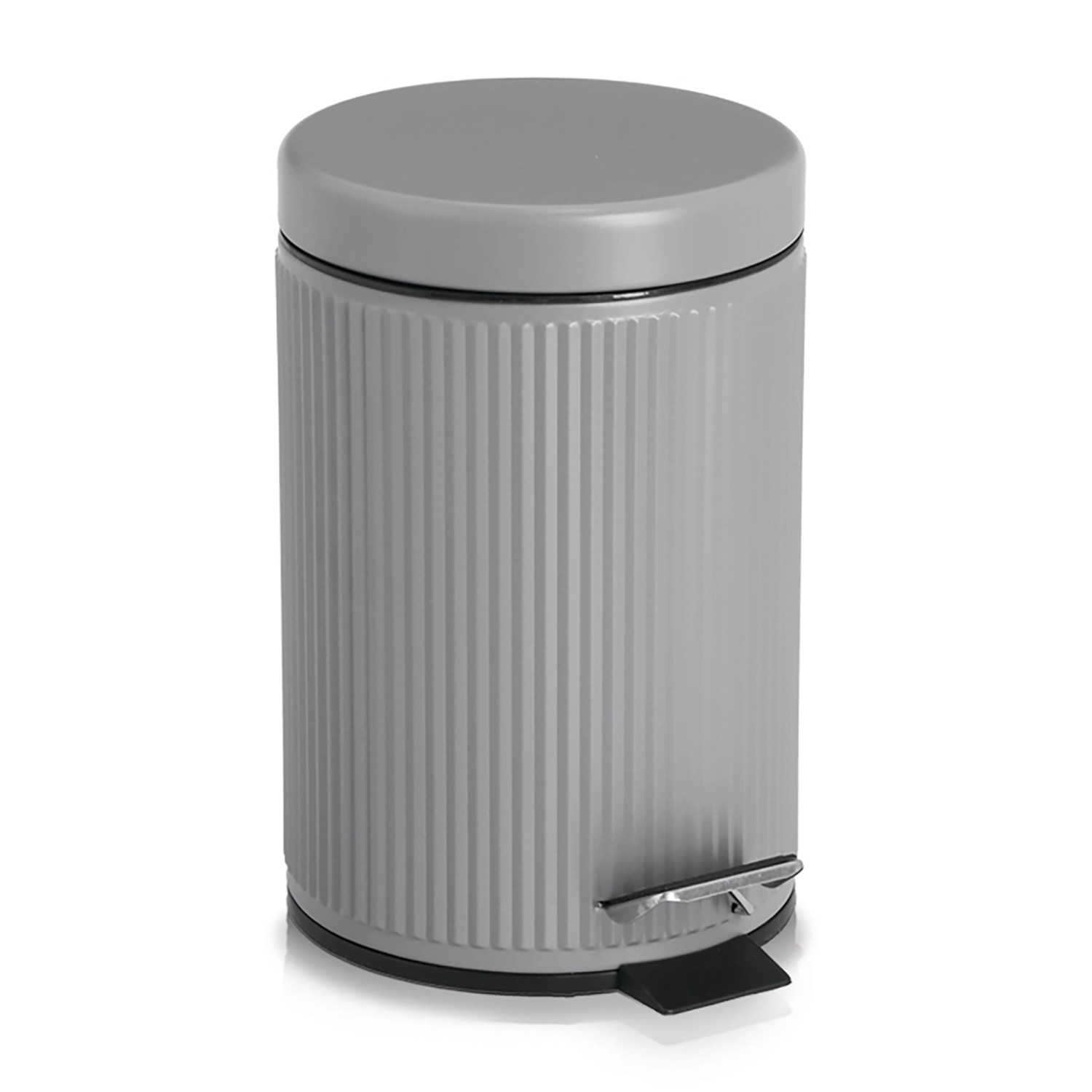 Zeller Kosmetikeimer Metall Grau 3 l günstig online kaufen