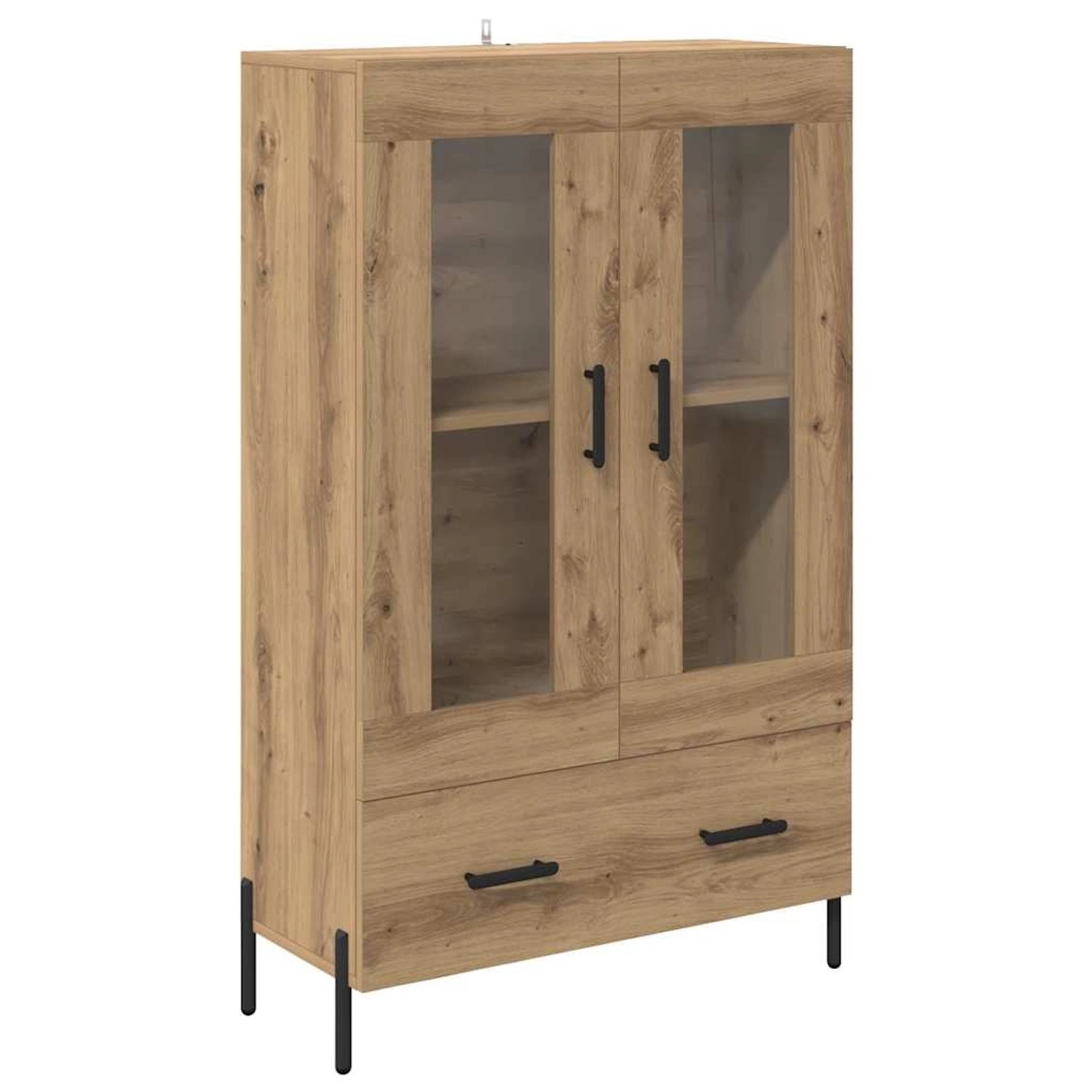 vidaXL Highboard Corona Artisan-Eiche 69,5 x 31 x 115 cm Holzwerkstoff 8825 günstig online kaufen