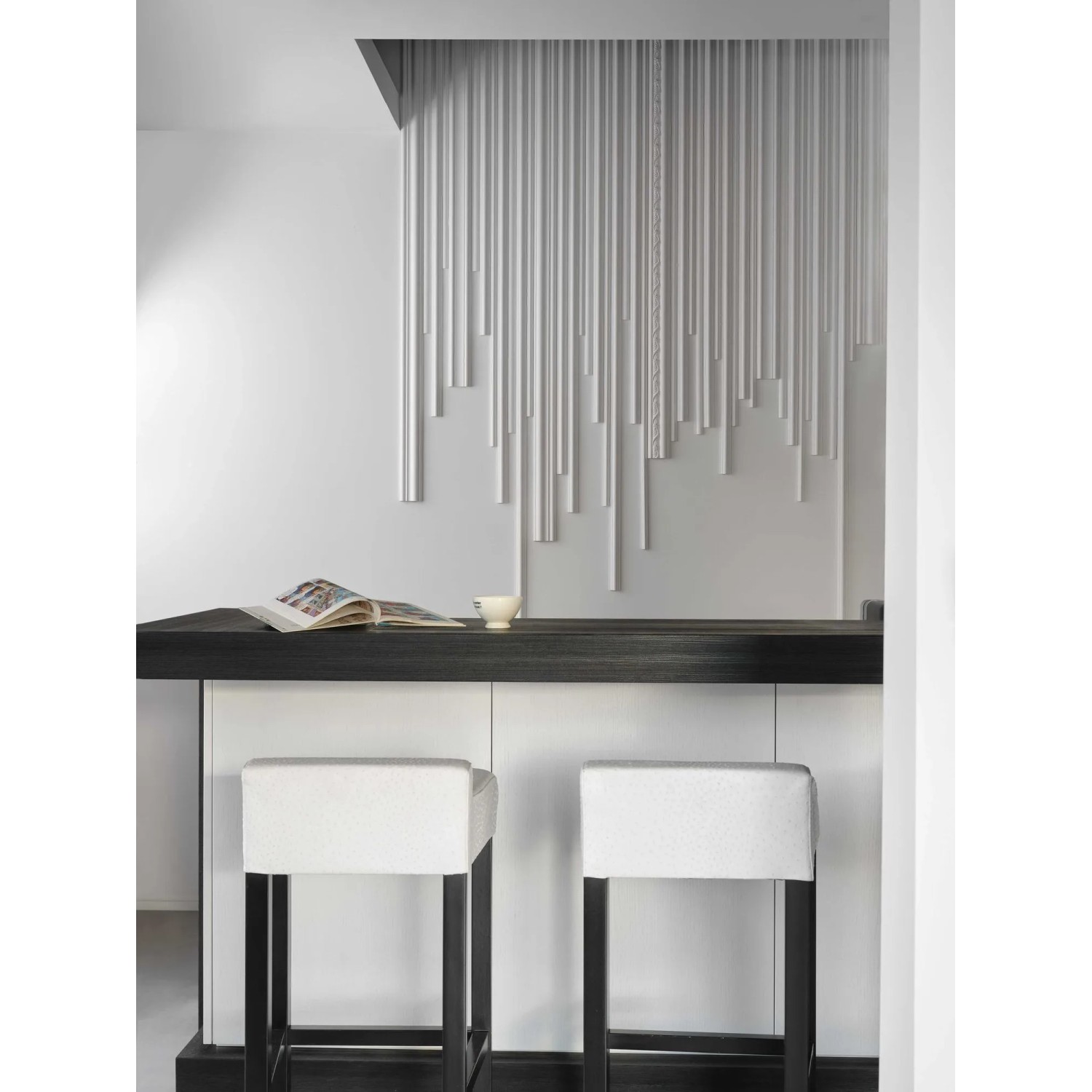 NOEL & MARQUET NMC Z40-Box ARSTYL Eckleisten Set, 14 m, weiße Stuckleisten als Wanddeko.