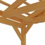 Detailansicht Skan Holz Carport Fichtelberg, Eiche Hell, Dachlattung. Holzkonstruktion.