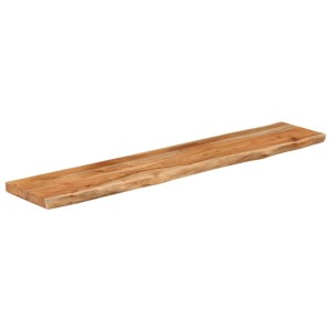 vidaXL Tischplatte 180x30x2,5cm Rechteckig Massivholz Akazie Baumkante 370245