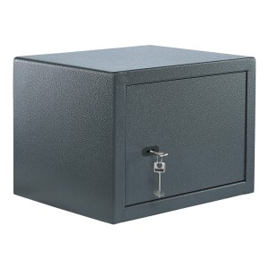 Burg Wächter Möbeltresor Pure Safe PS 130 K in Anthrazit mit Schlüssel.