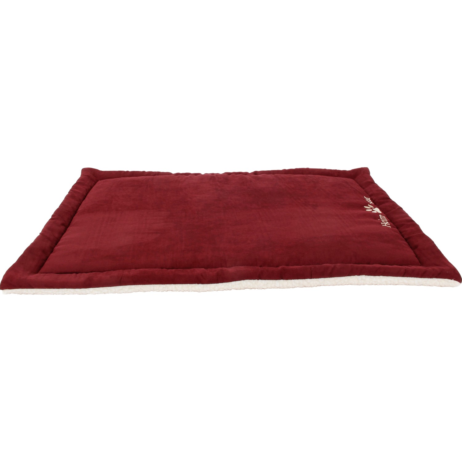 Heim Microfaser-Hunde- und Katzendecke Bordeaux 85 cm x 63 cm günstig online kaufen