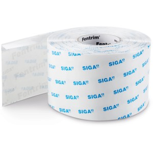 Siga Fentrim IS 20 Klebeband, 15/135 mm x 25 m Rolle, für winddichte Verklebung im Innenbereich.