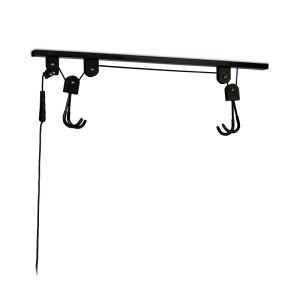 Relaxdays Fahrradlift Stahl Kunststoff Schwarz Mit Seilzug 14 m 34 kg 2,2 kg