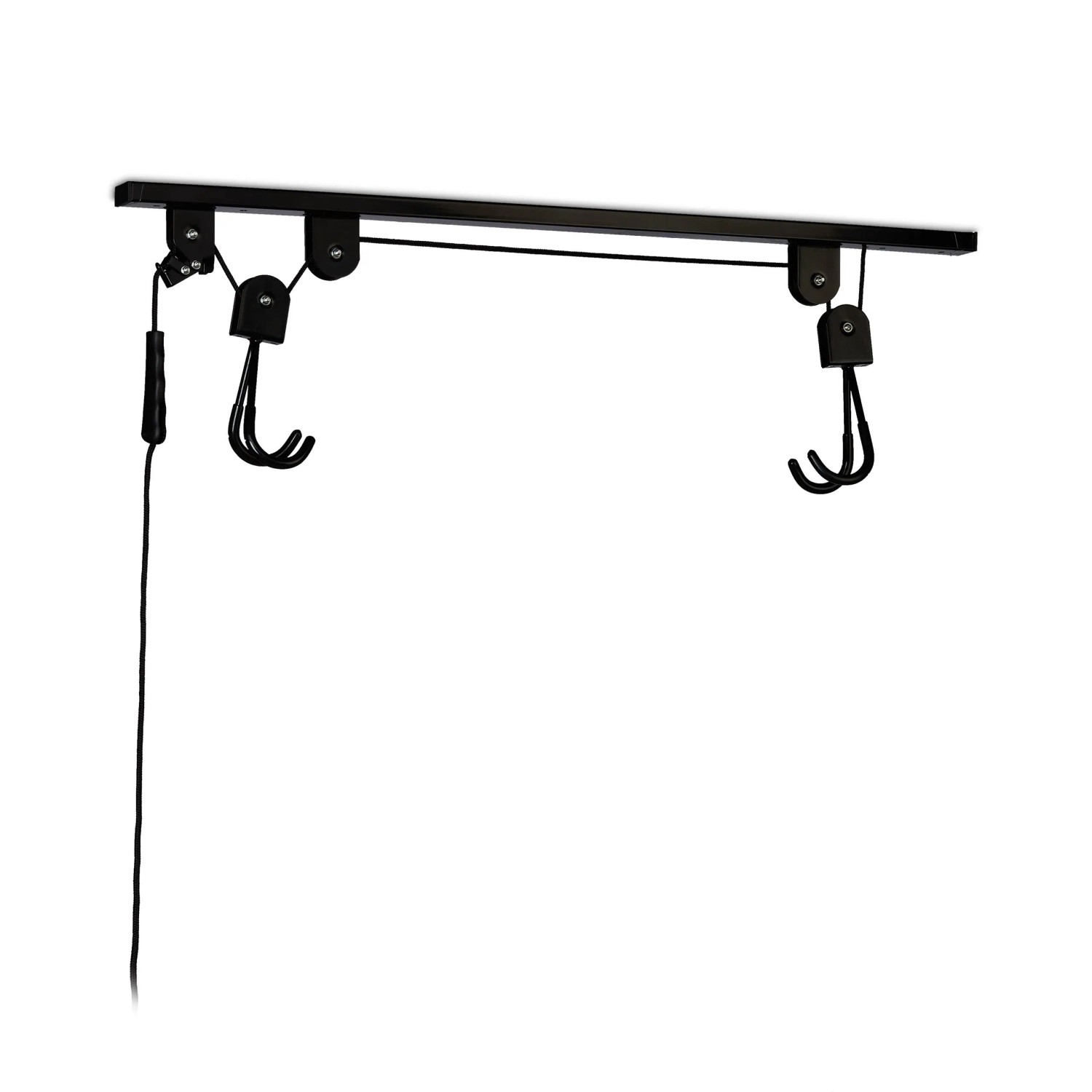 Relaxdays Fahrradlift Stahl Kunststoff Schwarz Mit Seilzug 14 m 34 kg 2,2 kg