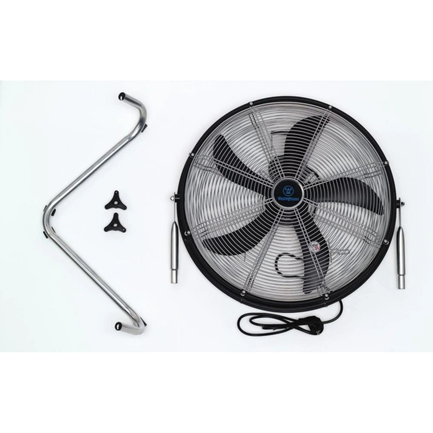 WESTINGHOUSE Yucon 2 Bodenventilator mit Stahlrohr-Standbügel und ABS-Flügelrad.