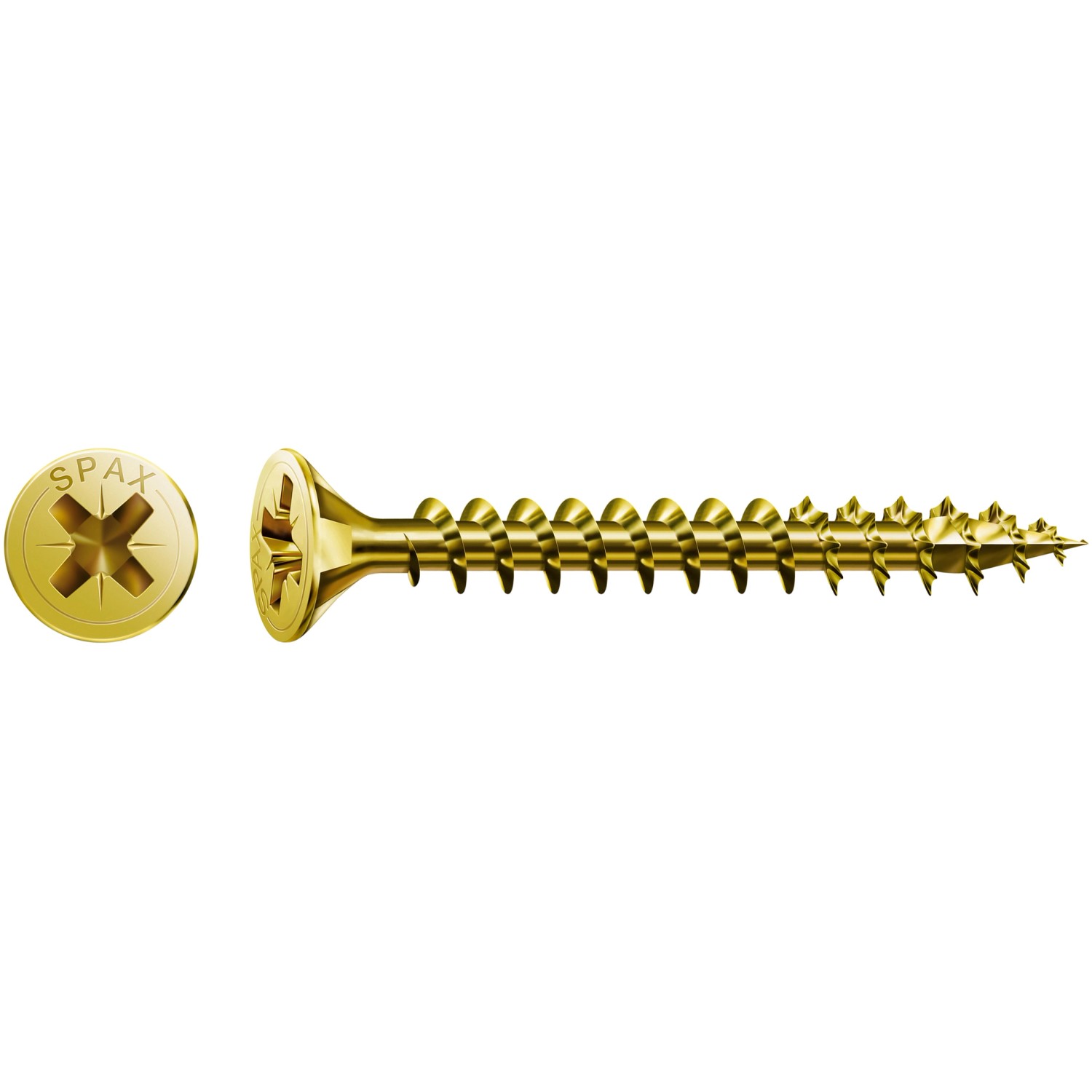 Thumbnail - Spax Senkkopf Universalschraube PZ-Antrieb Ø 2,5 mm x 10 mm 100 Stück