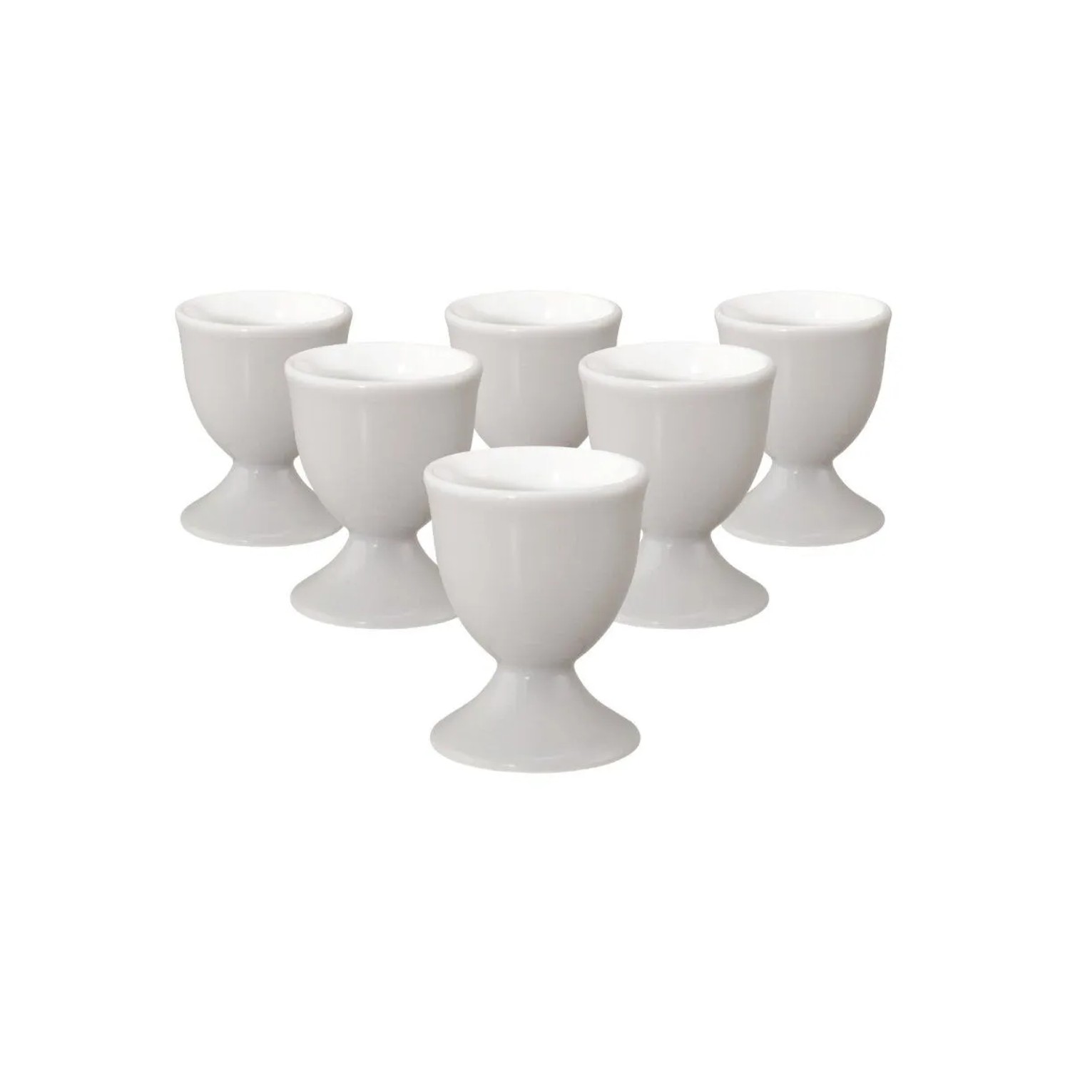 Seltmann Weiden Liberty Pure Colors Eierbecher 4,9 cm 6er Set New Grey