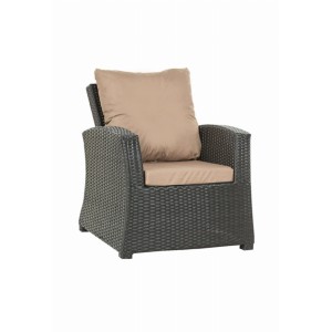 Setgarden Mix Sitzkissen Für Polyrattan Sessel 50x52x7 Sitz + 50x56 cm Rückenlehne 1tlg Beige