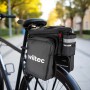 Wiltec Gepäckträgertasche Schwarz 20L Fahrradtasche Gepäckträger Gepäcktasche_2