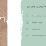 Detailaufnahme: 28 mm Wandprofil des Karibu Holz-Gartenhauses Glostrup, Steck- und Schraubsystem.