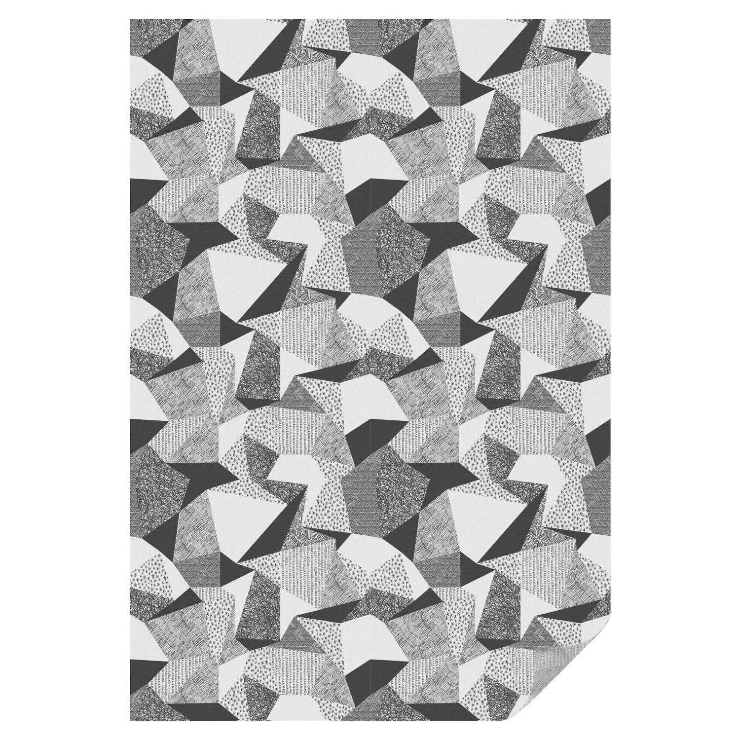 Tulup Buntglasfolie Geometrische Figuren Buntglas Fensterfolie 100x146 cm S günstig online kaufen