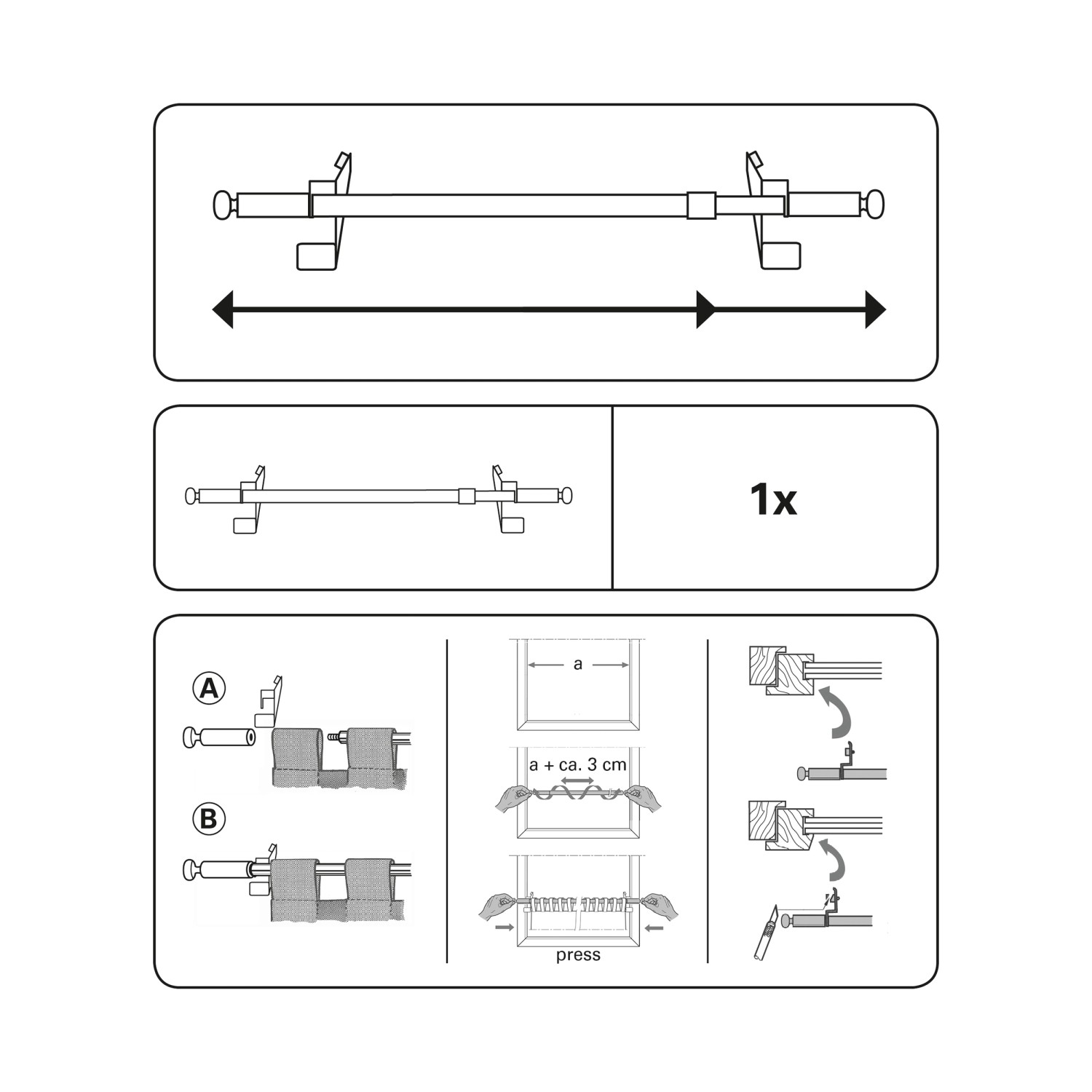 QUARKZMAN 4 Stück Linearschienen Halterung SHF8 - Für 8mm Wellen Aluminium