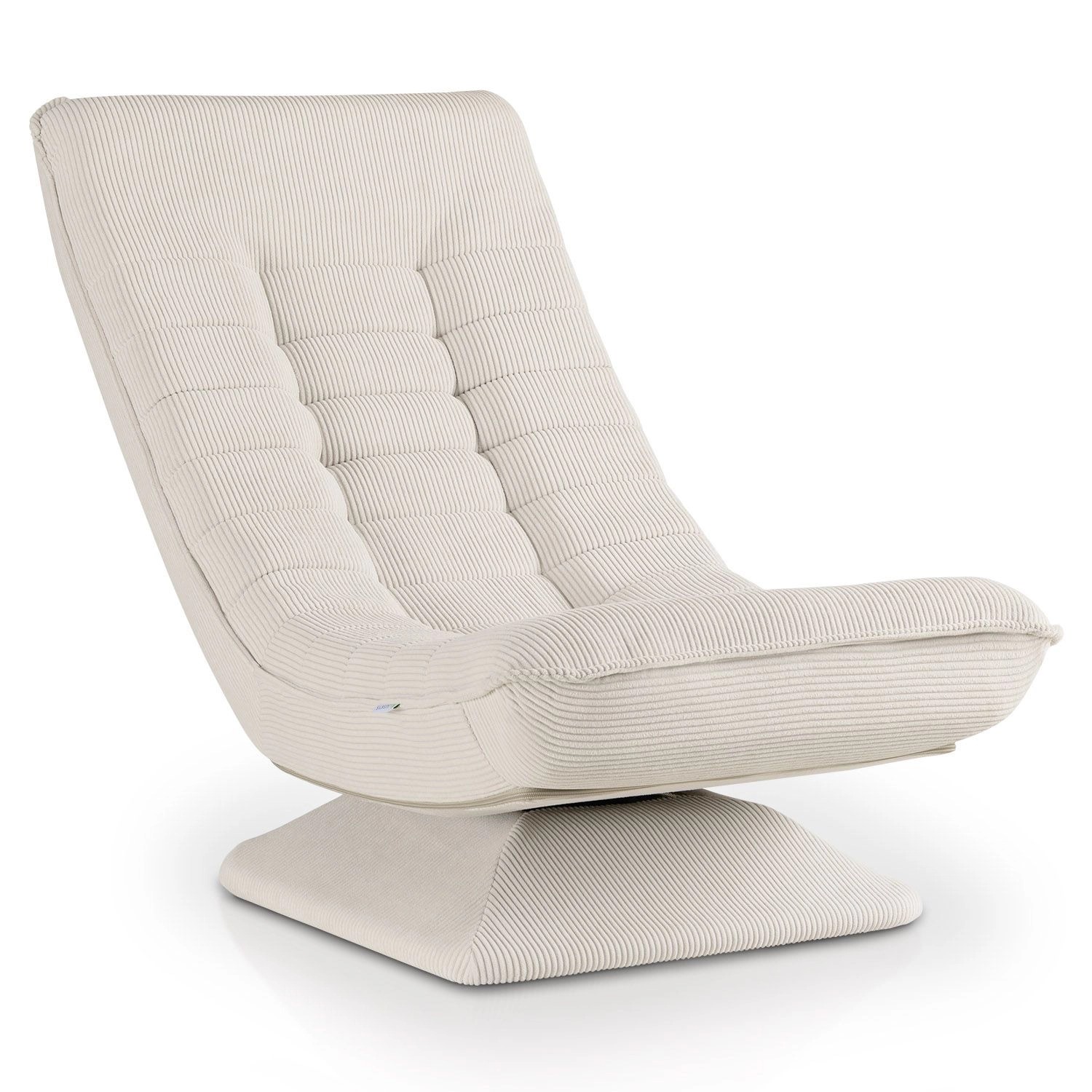 Juskys Relaxsessel Korsika Cord Beige günstig online kaufen