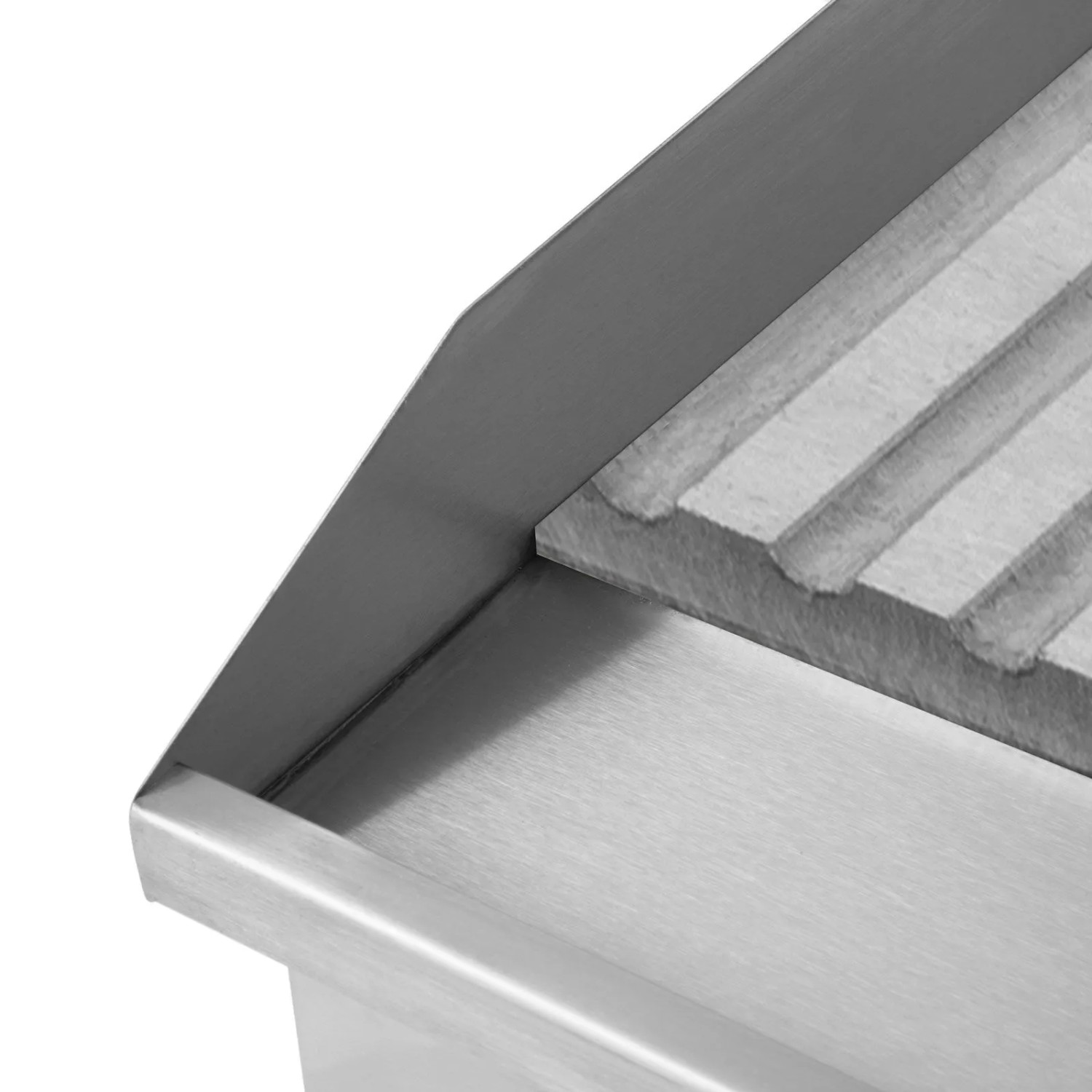 VERTES Elektro Grillplatte 3000 W Plancha Edelstahl Gerillt 55 x 35 cm 50 bis 300 °C_6