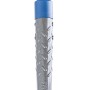 LUX 5-in-1 Spaten, 115 cm, mit Sägezähnen und blauem Griff. Vielseitig für Garten & Bau.
