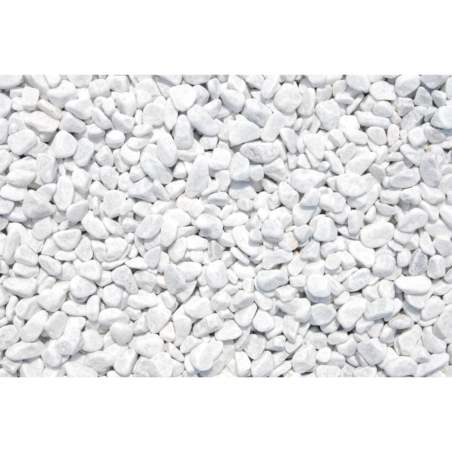 Marmorzierkiesel Carrara Weiß 12 -16 mm 1000 kg Big-Bag