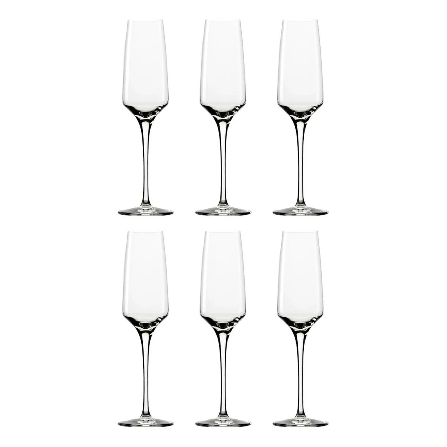 Ich-Zapfe Sektgläser Experience 6er-Set 190 ml Glas Klar