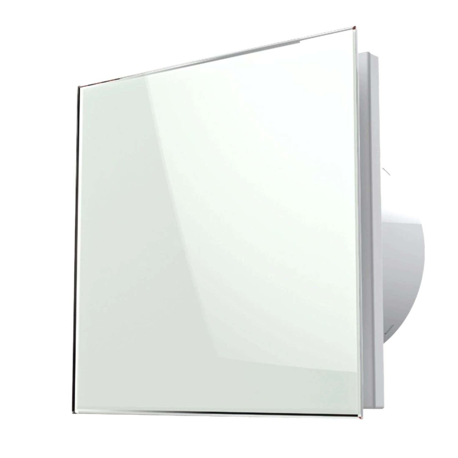 VLANO Badlüfter EOS 100 WH mit Echtglasfront, Rückschlagklappe günstig online kaufen