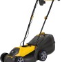 Texas Elektro-Rasenmäher Smart 3200, gelb/schwarz, mit Fangkorb.