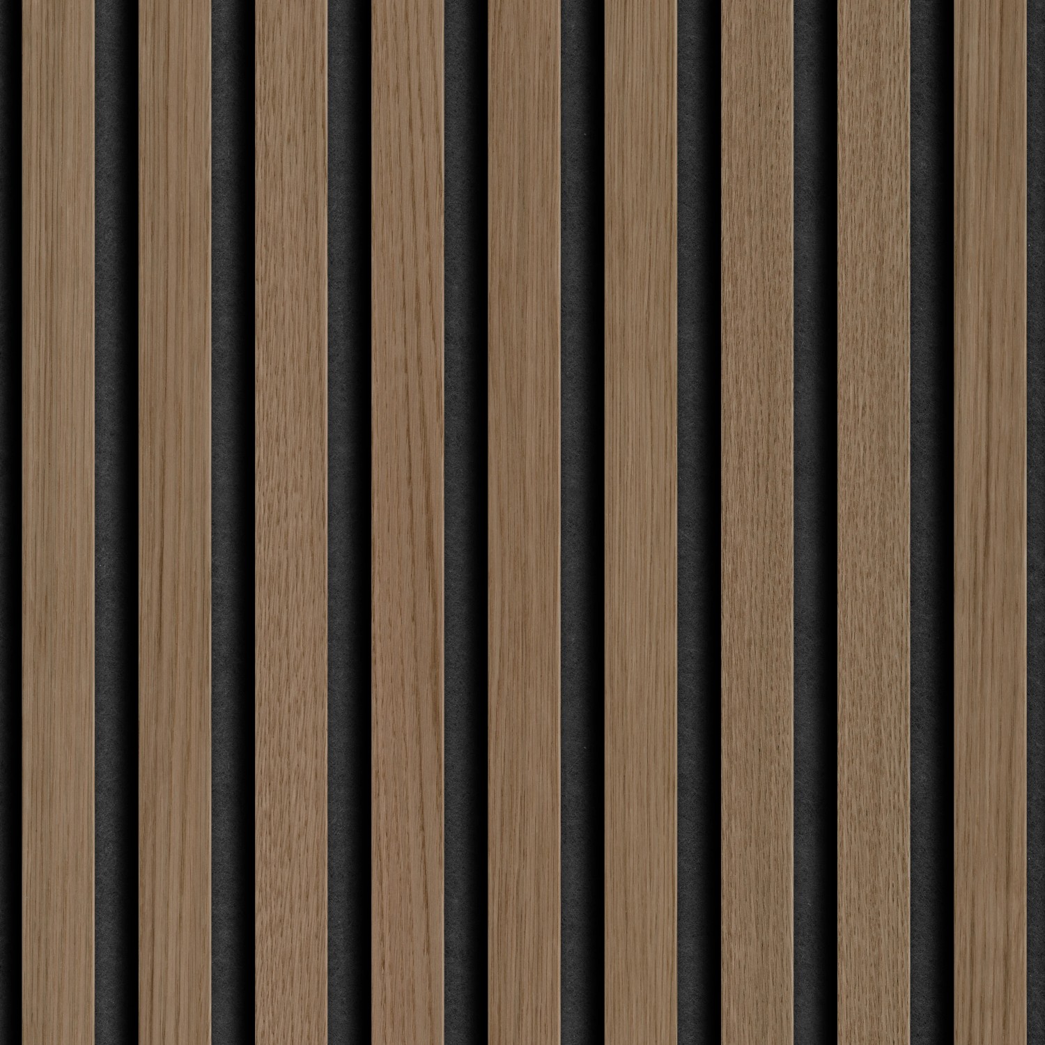 Grosfillex Wandverkleidung Element 3D Optik Linio 260 cm x 37,5 cm Walnut