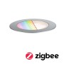 Paulmann Plug & Shine LED-Bodeneinbauleuchte, RGBW, Zigbee-kompatibel für smarte Außenbeleuchtung.
