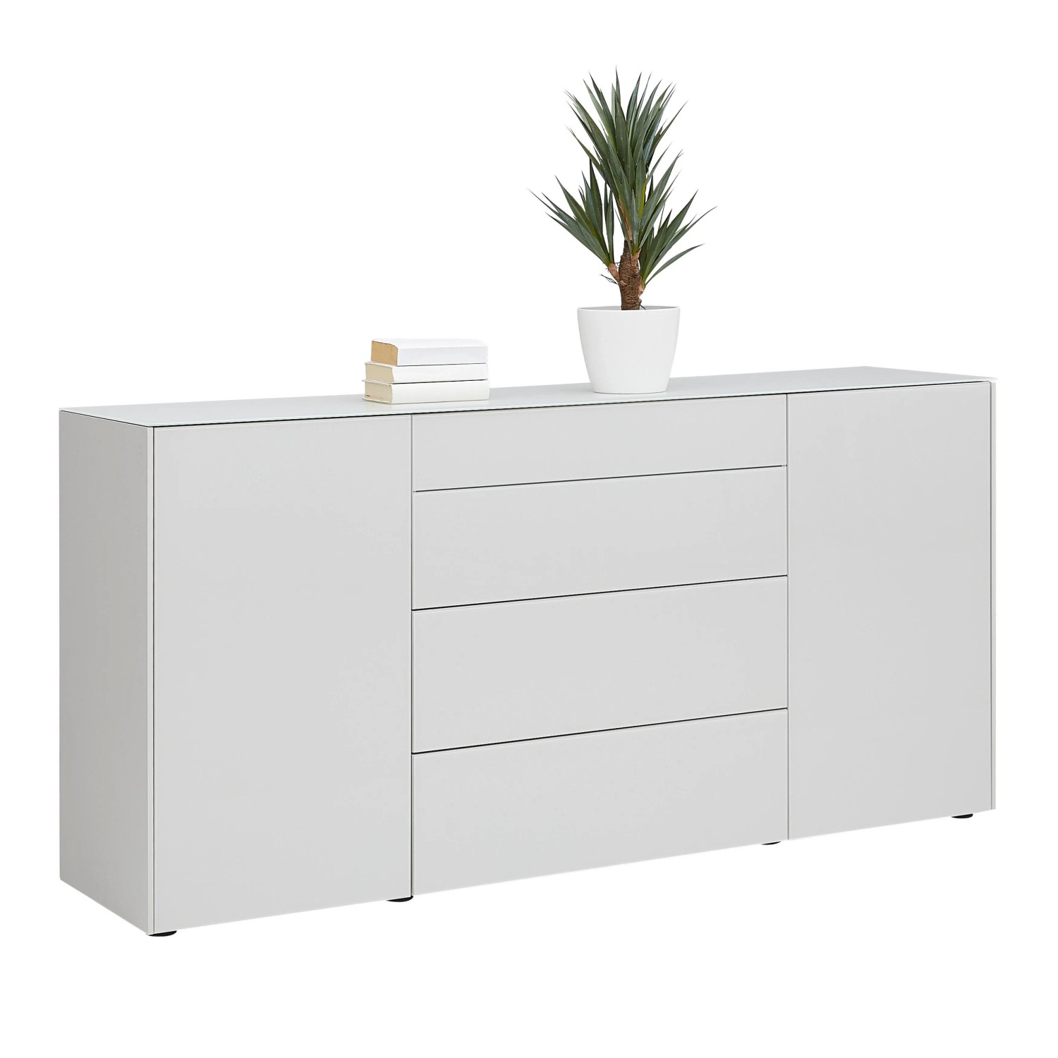 Premium Living Sideboard Silverstone Grau