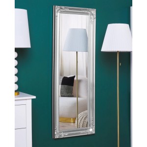 Beliani Wandspiegel BELLAC Silber 4x51x141