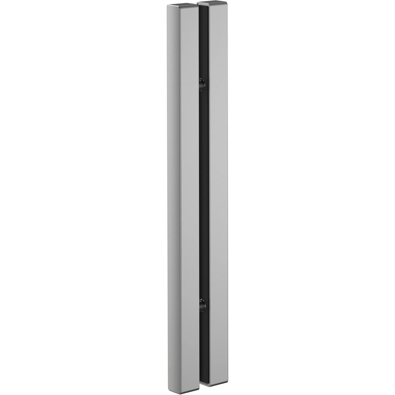 Detailaufnahme: Schulte Runddusche II, Kristall/Trend Aluminiumprofil, silberfarben.