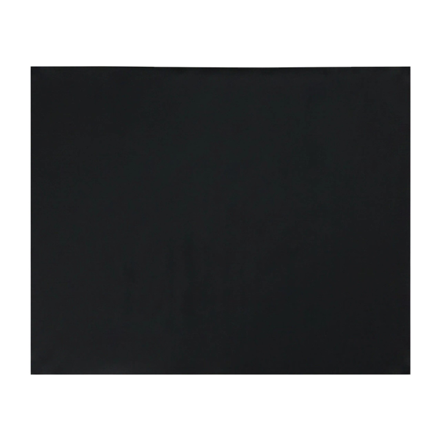 Schwarze, selbstklebende Tafelfolie aus PVC, matt, zuschneidbar. Ideal für Kreide auf glatten Oberflächen.