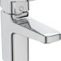 Ideal Standard Ceraplan Waschtischarmatur Chrom, moderne Einhebelmischbatterie für Waschbecken.