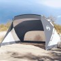 Graues vidaXL Strandzelt 274x178x170 cm aus Polyester für Camping & Strand.