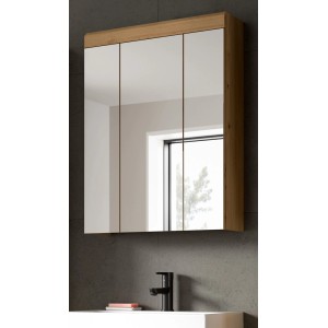 Inn.Furn Badezimmer Spiegelschrank 60 cm in Eiche Shawn