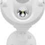 Weißer Mr. Beams LED-Außenstrahler MBN340 mit Bewegungsmelder für den Außenbereich.