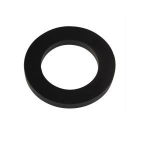 Schwarze Gummi Dichtung für 13 mm (1/2) Verschraubungen, 12x19x2,5 mm, 2 Stück.