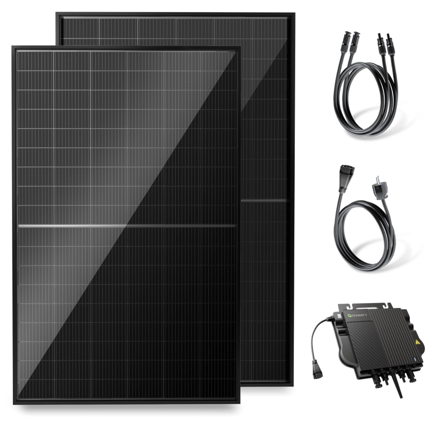 Solakon Balkonkraftwerk 1000W 800W Solaranlage Steckerfertig Komplettset Ph günstig online kaufen