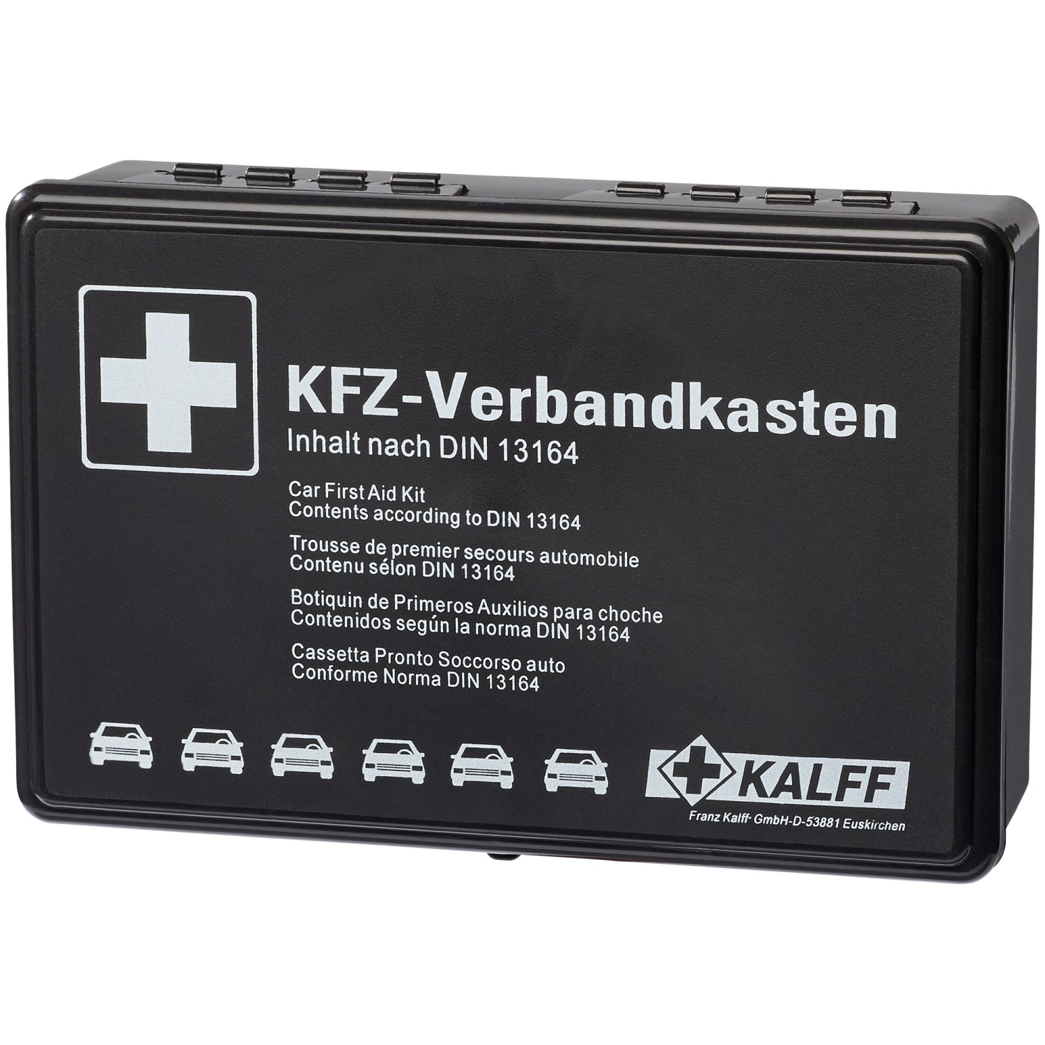 KFZ-Verbandkasten DIN 13164, schwarz
