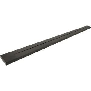 Schwaiger Stromschiene MSLS1000, 100 cm, Schwarz, zur flexiblen Stromversorgung.