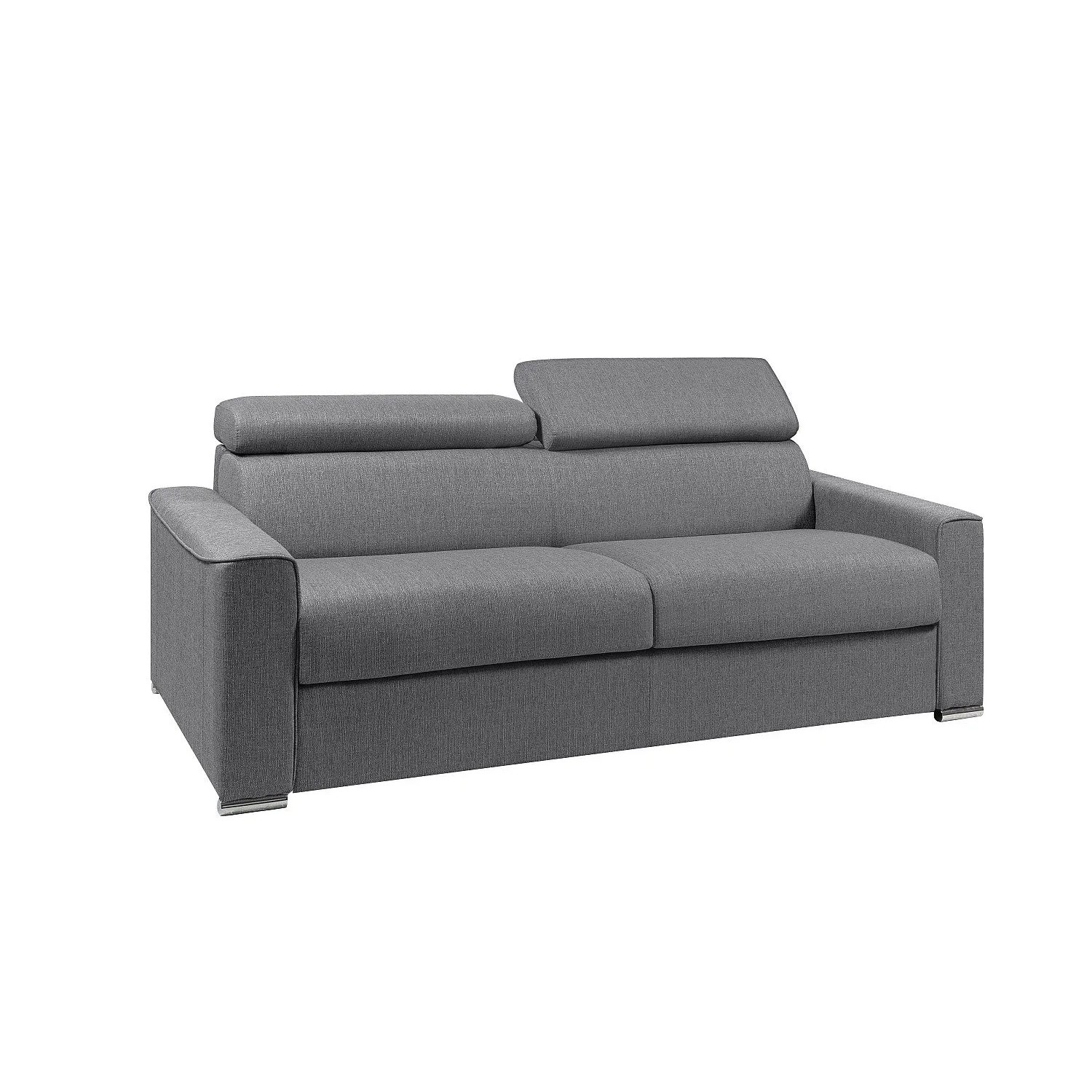 Vente-unique Schlafsofa Vizir Grau 216 cm