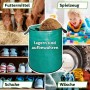 Grüner Gartensack 300L, 3er Set. Vielseitige Aufbewahrung von Futter, Spielzeug, Schuhen, Wäsche.