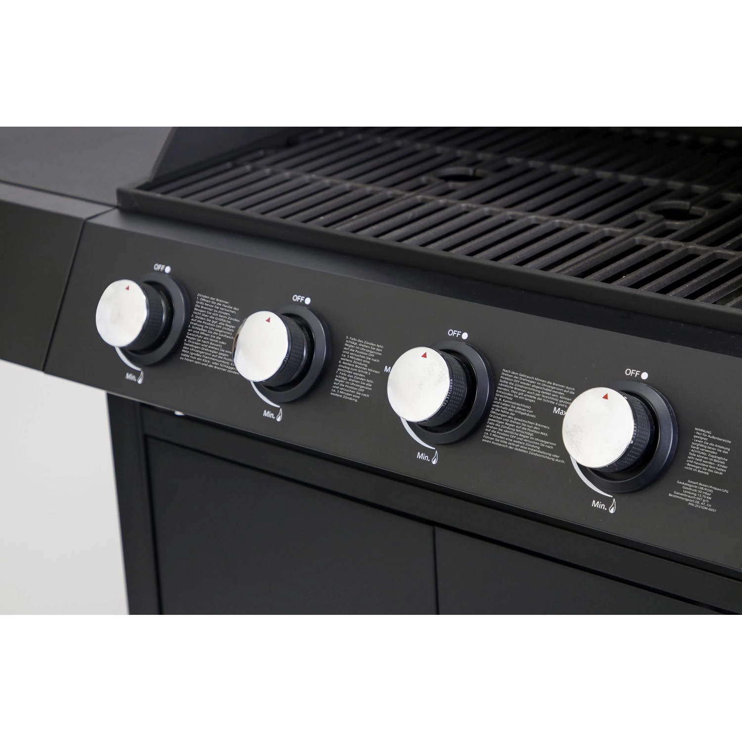 El Fuego Gasgrill San Angelo 4+1 Brenner El Fuego Gasgrill San Angelo 4+1 Brenner ca. 119,5 x 110,5 x 53 cm