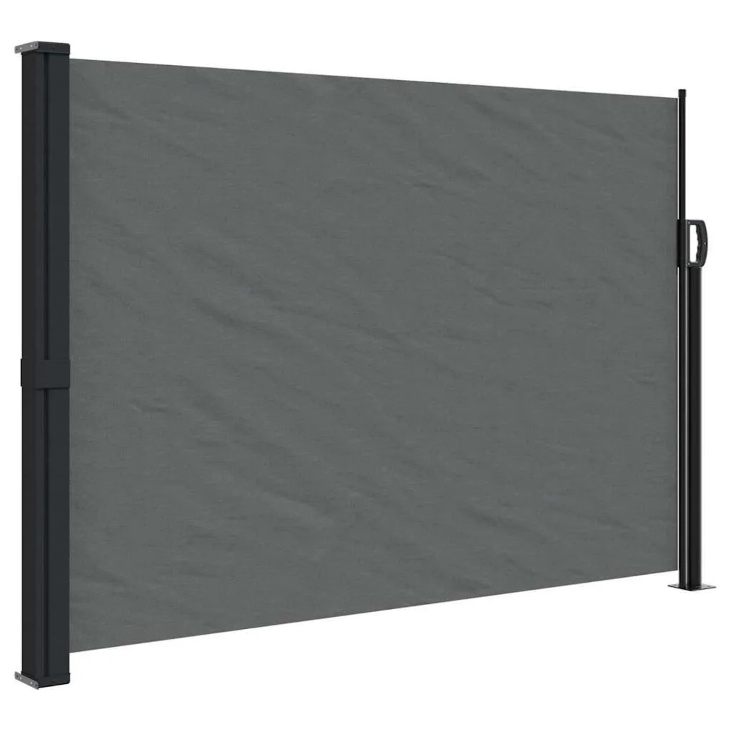 vidaXL Ausziehbare Seitenmarkise Anthrazit 140x600 cm 4004518